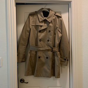 Mens XL Vintage Banana Republic coat with removable belt and vest